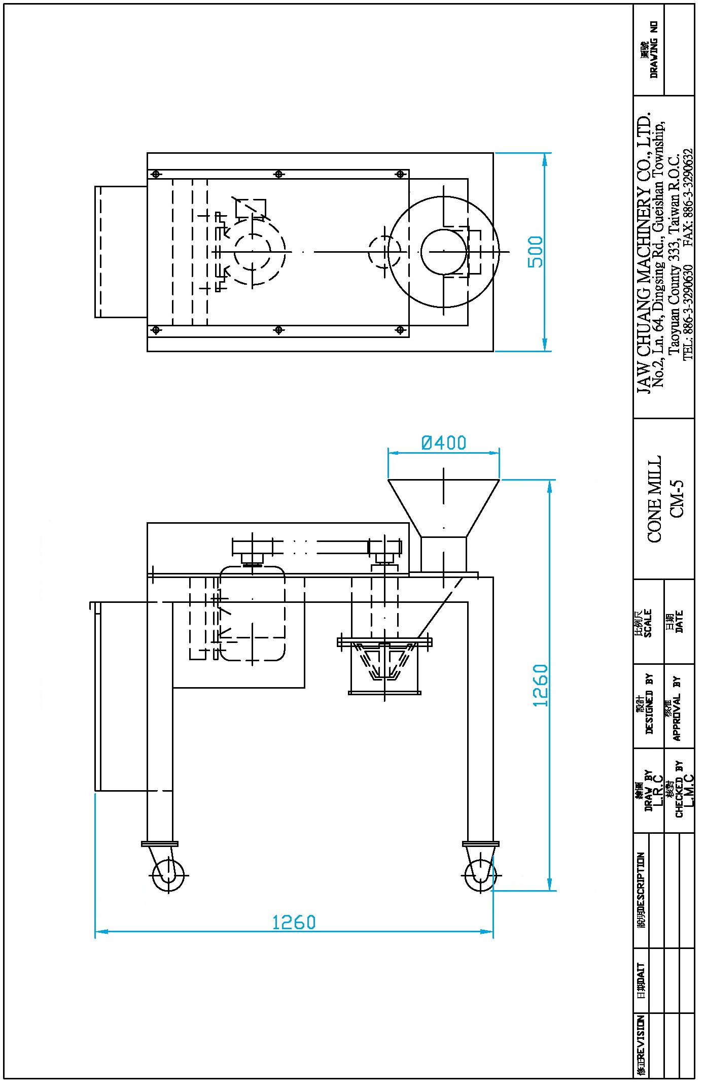 錐型整粒機